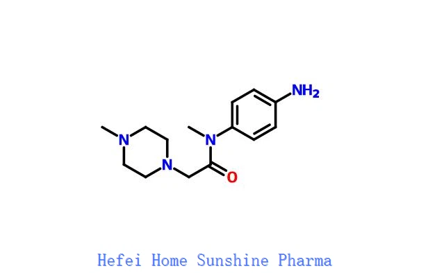 N-(4-аминофенил)-N-метил-2-(4-метилпиперазин-1-yl)ацетамид CAS 262368-30-9