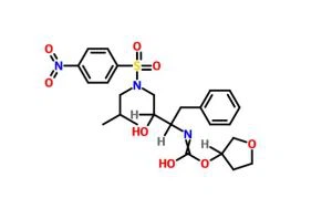 (1 S, 2 R) - 2 - гидрокси-3 - [(2 - метилпропил) (4-нитрофенилсульфонил) амино] - 1 - (S) -Тетрагидро-3-фураниловый эфир (фенилметил) пропилкарбаминовой кислоты CAS NO: 1 60 2 3 1 - 69-6