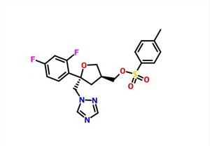 (5R-цис) -толуол-4-сульфоновая кислота 5- (2,4-дифторфенил) -5- (1H-1,2,4-триазол-1-ил) метилтетрагидрофуран-3-илметиловый эфир CAS 149809-43- 8