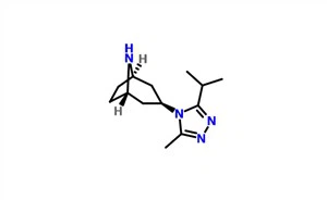 (1R, 3s, 5S) -3- (3-Изопропил-5-метил-4H-1,2,4-триазол-4-ил) -8-азабицикло [3.2.1] октан CAS 423165-07-5