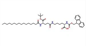 FMOC-LYS (PAL-GLU (OTBU)) - OH CAS 1491158-62-3