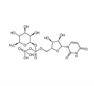 Уридин 5'--(тригидрогендифосфат), P'--(6-deoxy-b-L-mannopyranosyl) Эстер CAS 1955-26-6