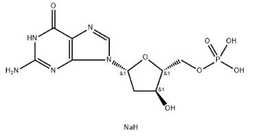 2'-дезоксигуанозин-5'-монофосфат динатриевая соль CAS 33430-61-4